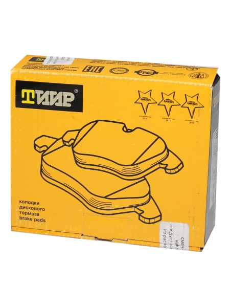 Колодка тормозная ВАЗ 1119 "Калина" SPORT перед. (комп. 4шт)
