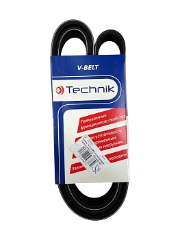 Ремень 1413 (6/PK) поликлиновой ЯМЗ-534, 536,ЗМЗ 405, 409 (Technik)