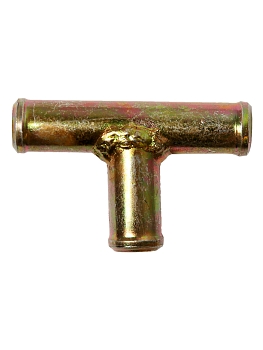 Переходник (тройник) 16мм/16мм металлический