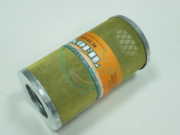 44 Фильтр масляный Экофил МАЗ, КРАЗ, БЕЛАЗ (латунная сетка)