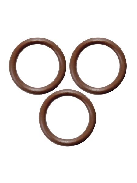 Кольцо фланца трубки отвода масла от ТНВД круглого сечения 3 шт. / КАМАЗ FPM !!!