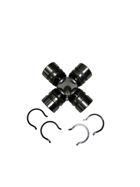 Крестовина карданного вала В-га, Г-ль, УАЗ крупная игла с масленкой и стоп. кольцами PRAVT