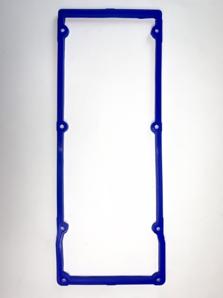 Прокладка клапанной крышки 406 дв. (силикон) синий