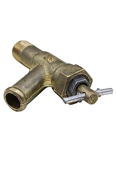 Кран отопителя Г-53, 3307