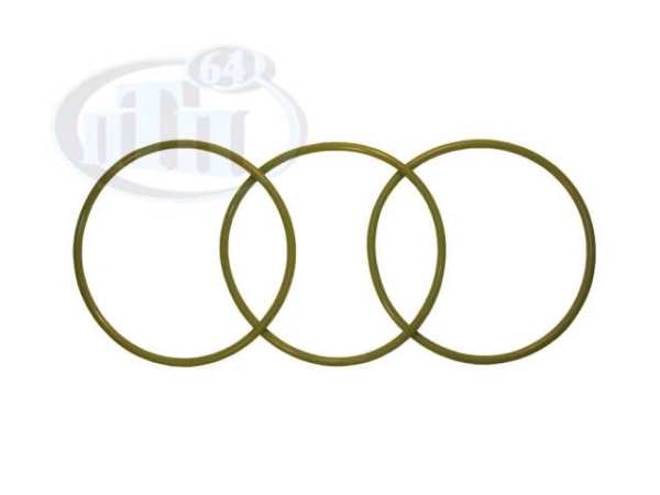 Кольцо упл. гильзы цилиндров ЯМЗ-534 (силикон) 125х130х36 зеленый 