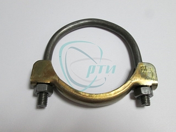 Хомут глушителя D68,5 Газель, ЗИЛ, КамАЗ