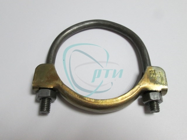 Хомут глушителя D68,5 Газель, ЗИЛ, КамАЗ