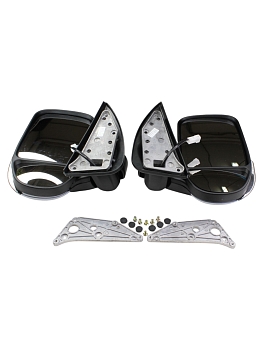 Зеркало заднего вида Г-ль, Соб-ль (белый) с повторителем, ручн.приводом (замена к. 18404 / 18405)