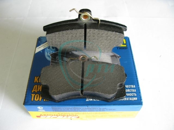 Колодка тормозная ВАЗ 2110 перед. Комфорт (б/асб.) (комп. 4шт)