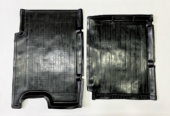 Ковры салона ГАЗель 2705 цельнометаллическая (задний ряд) (резина) AVTODRIVER