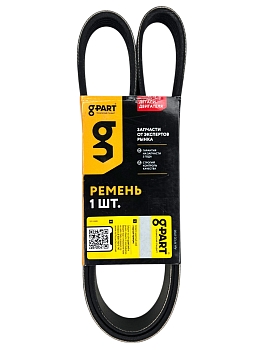 Ремень 1190 (6PK) поликлиновой УАЗ-3151-85, 3160-97, 3162-00, Hunter УАЗ-315195-03, Patriot G-PART Г