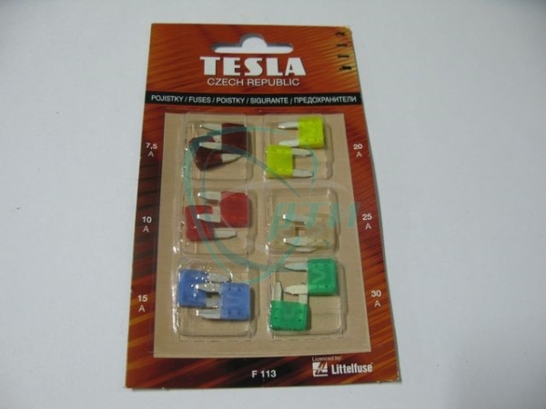 Предохранитель F 113 Little Fuses MINI (блистер 12 шт.7,5-2,10-2,15-2,25-2,30-2.)