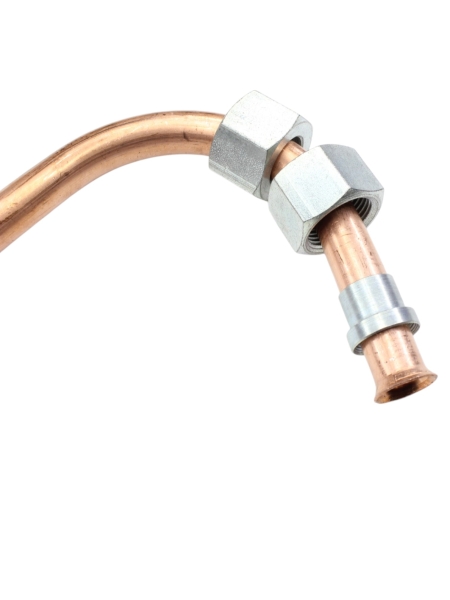 Трубка масляного фильтра Г-3307 D14 выпускная длин. 41см