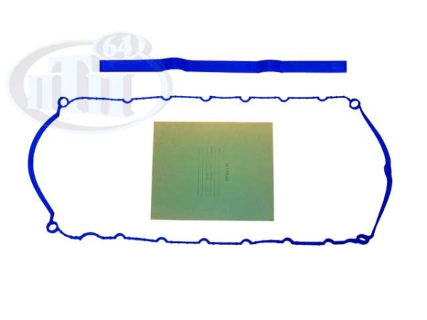 Прокладка масл. картера ГАЗель дв.УМЗ-А274 EvoTech (силикон) син.