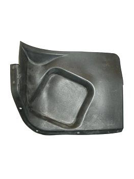 Уплотнитель брызговика левого крыла (лопух)