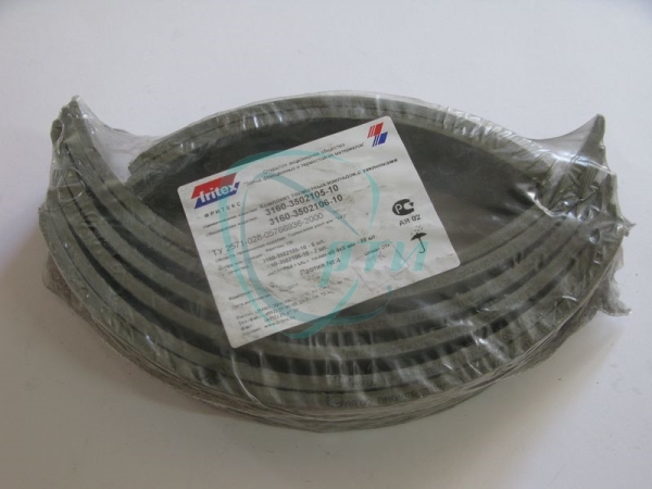 Накладка тормозная УАЗ-3160 (б/асб.) с заклепками комплект УАЗ № 2