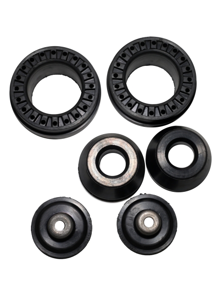 Проставки под пружины Hyundai Solaris перед./зад. (увеличение клиренса) Полиэдр