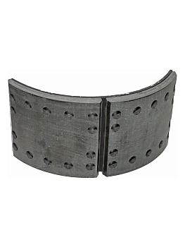 Колодка тормозная ЛИАЗ 5256 с ABS, (б/асб.) (накладка "ВАТИ")