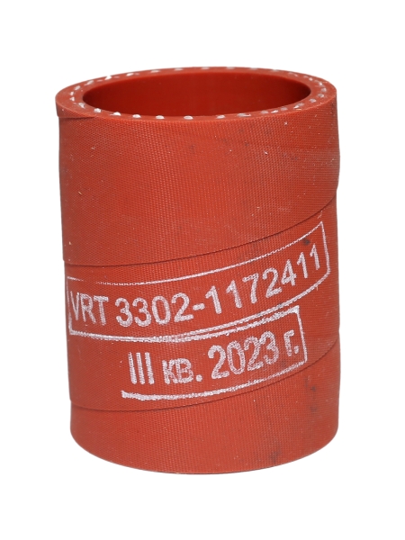 Патрубок интеркуллера Г-ль Бизнес дв. Cummins (теплостойкий) ВРТ