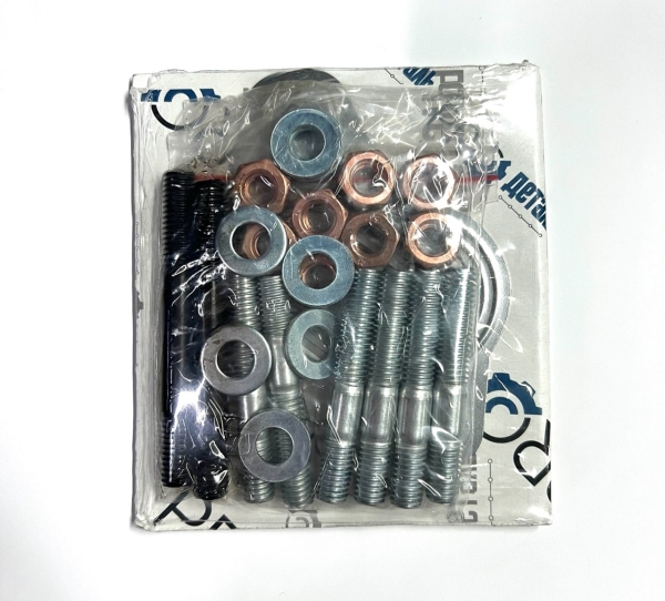 Р/к выпускного коллектора для а/м ГАЗ 3302,3110 дв. 406 (прокл.,шпильки,гайки,шайбы)