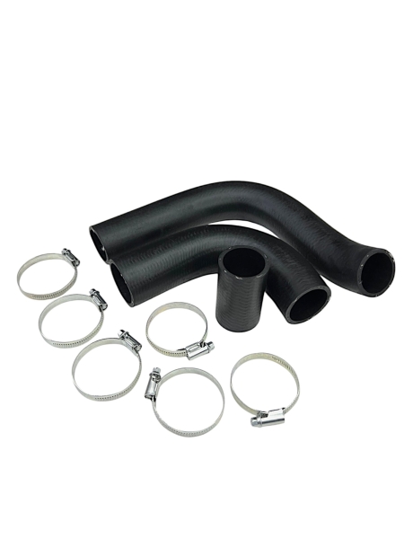 Патрубки радиатора 3110, 3102 дв.402 (к-т 3 шт с хомутами червячными) ОРИГИНАЛ ФАРЕР