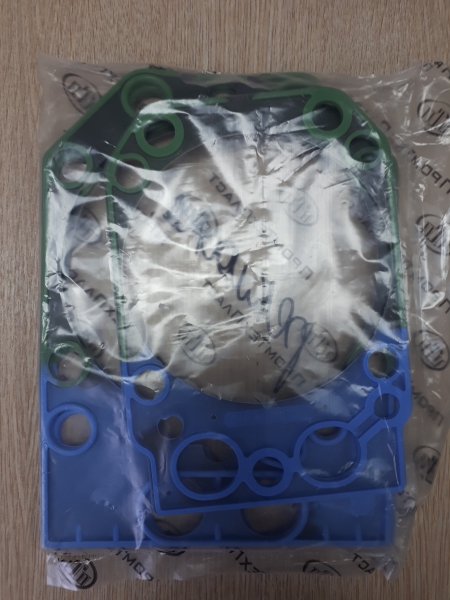 Прокладка головки блока  Камаз - Евро с мет. каркасом фторсиликон син.зел.