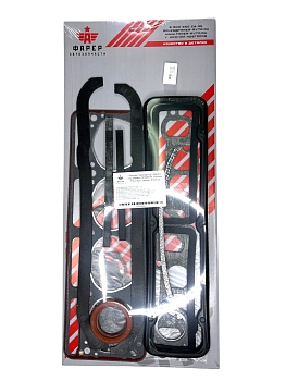 Комплект прокладок дв. УМЗ-417 (под набивку) ПРЕМИУМ (полный), ПГБ с герм., паронит 0.8 20 шт.ФАРЕР