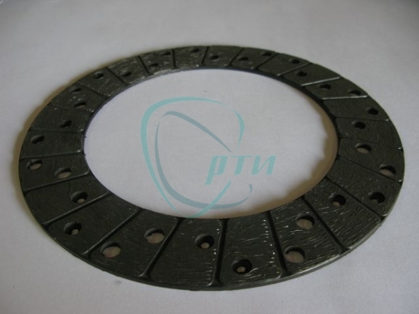 Накладка фрикционная (ферродо) Г-ль 406дв(б/асб) сверл.