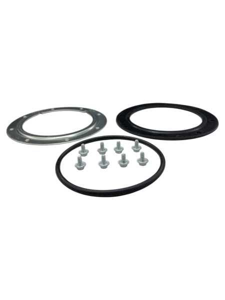 44 Р/к топливного модуля 3302 (Кольцо прижимное, прокладка черная, винты) GROVER