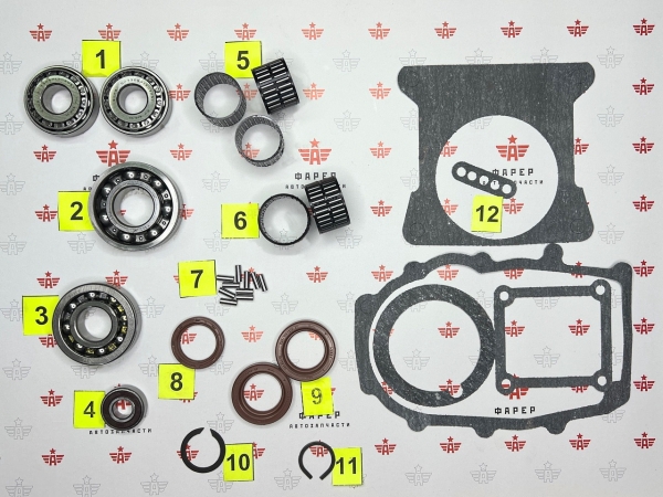 Р/к КПП 5-ст. Г-31029, 3110, 3102, 3302 и их модификаций с 2003 г.ПРЕМИУМ ФАРЕР