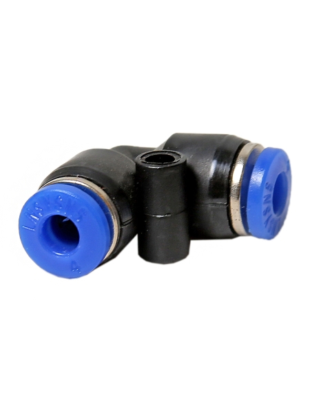 Фитинг трубки ПВХ 4 мм (угловой)