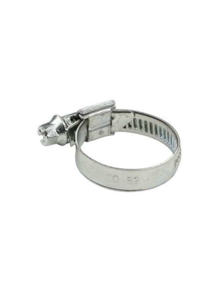 Хомут червячный 20-32/9 (цинковое хроматирование) Завод ТРУД
