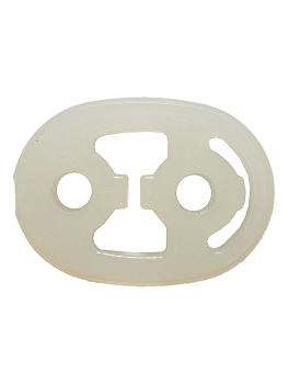 Амортизатор подвески глушителя Г-ль (овал.) (полиуретан) белый