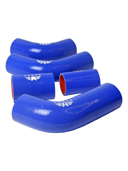 Патрубки радиатора УАЗ-452,469 дв.УМЗ-421 (100 л/с) (5 шт.) СИЛИКОН