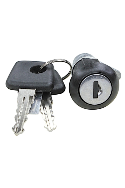 Личинки замка двери Г-ль NEXT (1 личинка, 2 ключа (черн)