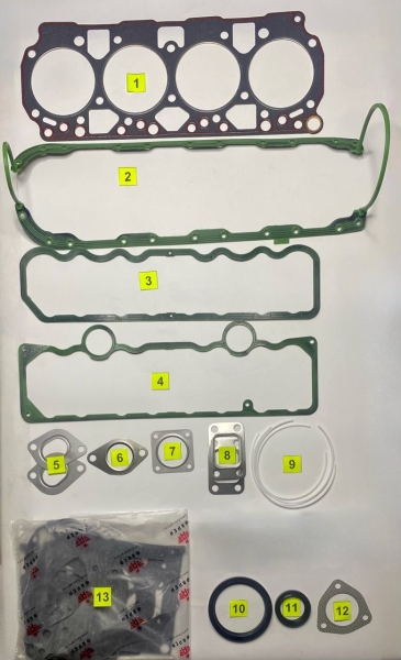 Комплект прокладок дв. Д-245 ЕВРО-3 с ПГБ ЛЮКС ФАРЕР