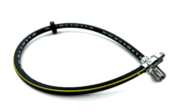 44 Шланг тормозной передний УАЗ-3962, 2206 (дв.4091, ЕВРО-4, АБС, ГУР) нижний