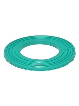 Прокладка ФТОМ 38х5х5-2Б дв.ЯМЗ (резина, зеленая, МБС)