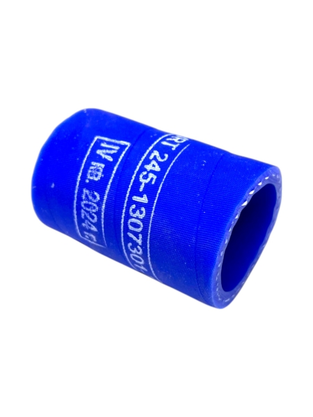 Патрубок охладителя Д-245 (силикон) ЗИЛ 5301, МАЗ 4370 подводящий