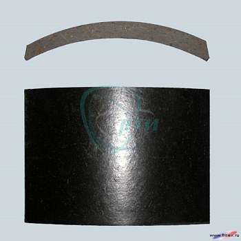 Накладка тормозная ЗИЛ-130 зад. (асбестовая)