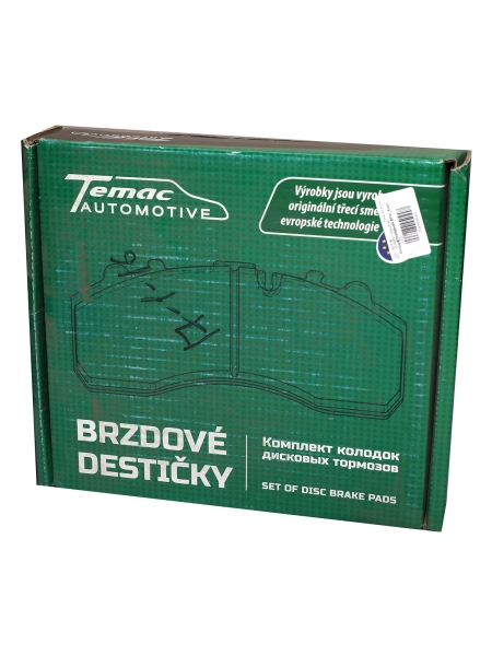Колодка тормозная BPW, Knorr