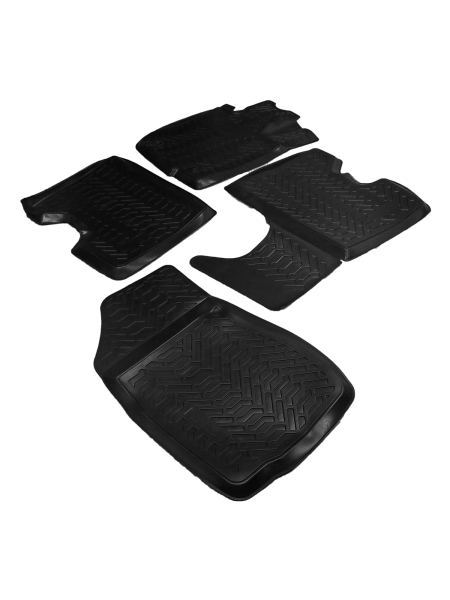 Ковры салона Lada Largus (2012-) 3D с подпятником (без 3-го ряда)