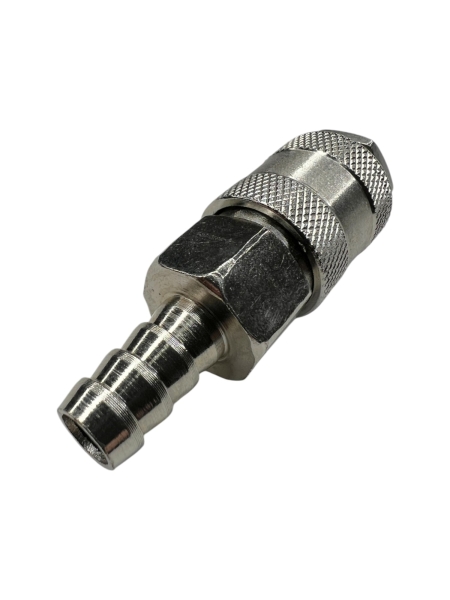 Разъем пневм. быстросъемный d-10 под трубку ПВХ "елка"