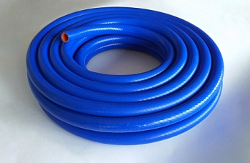 Шланг D28 арм (силикон, синий/оранжевый, бухта 20м) Technik