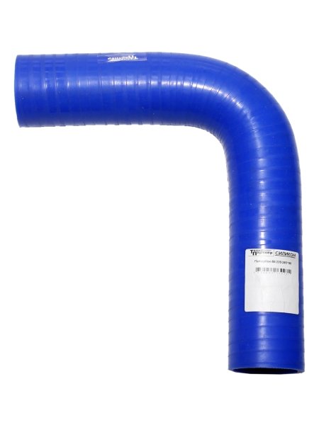 Патрубок радиатора угловой 60х60х285/235 силикон Deutz, МАЗ 505 ТехноПартнер