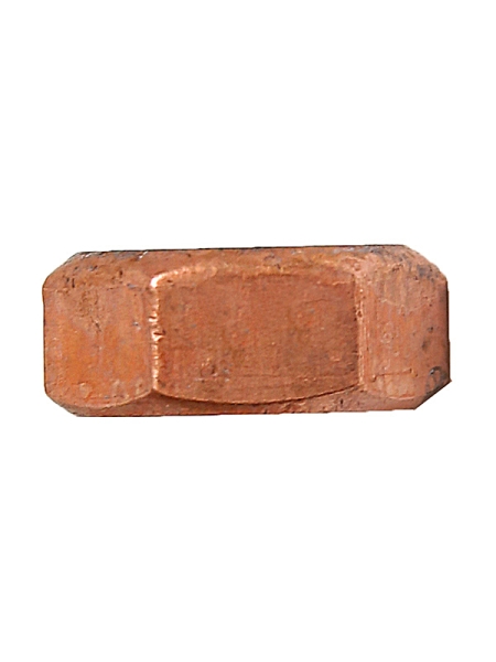 Гайка М8х1,25 коллектора дв.ЗМЗ-406 (омед.) низкая