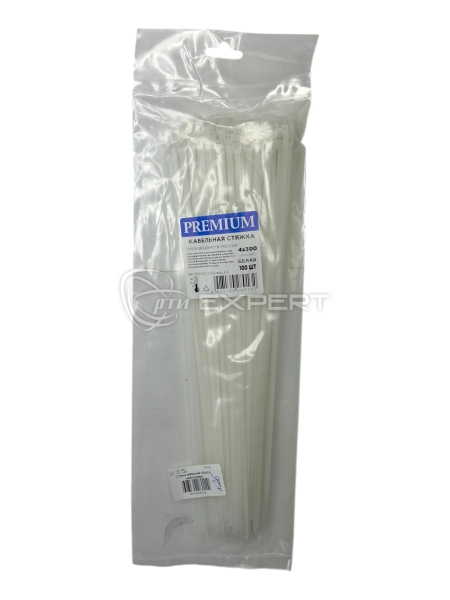 Стяжка кабельная 300х3,6 (нейлоновая)