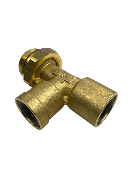 Фитинг металл. 12-М22х1,5 тройник вертикальный 