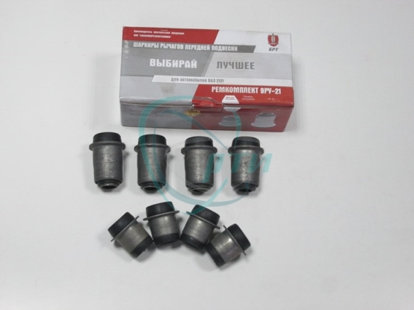 Сайлентблок подвески 2121/2131/2123 нижний+верхний (К-т 2101/2121-2904040 по 4 шт.) БРТ