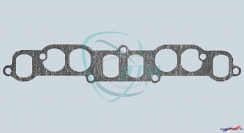 33 Прокладка коллектора ГАЗ дв.402 (газопровода)
